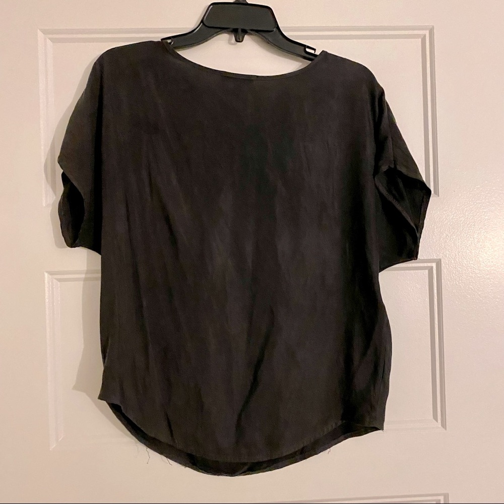 Express Cheetah Rhinestone Blouse - Picture 3 of 3
